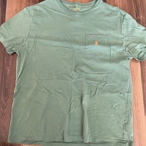 Men's Green Polo by Ralph Lauren T-Shirt